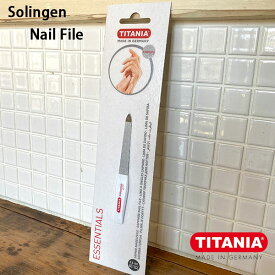 Solingen Nail File ゾーリンゲン ネイル ファイル 爪やすり TITANIA GERMANY ドイツ HERE DETAIL