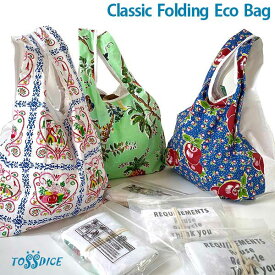 CLASSIC FOLDING ECO BAG クラッシック フォールディング エコバッグ TOSSDICE made in INDIA