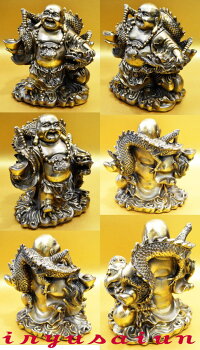 龍銅製開運風水祥龍布袋様像七福神開運風水龍置物新品BuddhaMaitreyaLoongDragon竜リュウ威龍彩雲通販楽天スーパーSALE期間中50%OFFポイント20倍