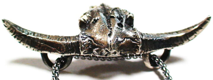 楽天市場】【送料無料】牛 S925 金牛シルバ−925 ペンダントトップ新品  