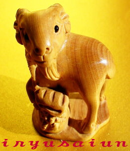r 蒤 J^  \xѐAt r Chinese zodiac NetsukeWood carvingVi J^蒤 \xؒ ꓁ ItBX ֐ CeAVz a joG AWA G݊J^