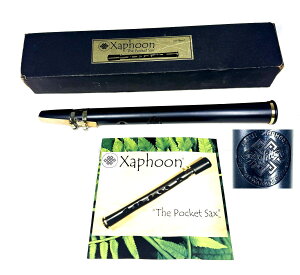 �y���������z�|�P�b�g�T�b�N�X Xaphoon�u���b�N �� Pocket SAX BLACK �n�߂悤�y�� �З��ʉ_�ʔ�
