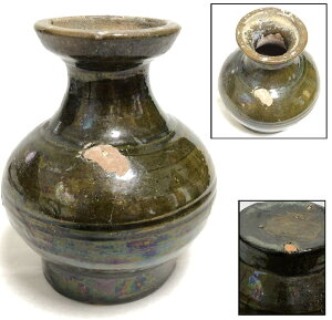 【送料無料】中国・後漢時代 1世紀漢緑釉 緑釉壷伝世品焼物 保証 ウブ品煎茶道具 中国古玩 美術骨董品 古美術品(旧家蔵出し) 威龍彩雲通販