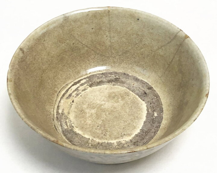 楽天市場】【送料無料】明時代 安南 古染付唐草紋様茶碗 伝世品焼物箱  