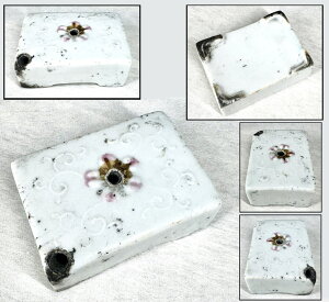 【送料無料】李朝時代 白磁 陽刻蓮花紋水滴伝世品焼物 骨董 時代品入手困難 古玩 朝鮮古美術古道具 (書道家旧蔵) 威龍彩雲通販