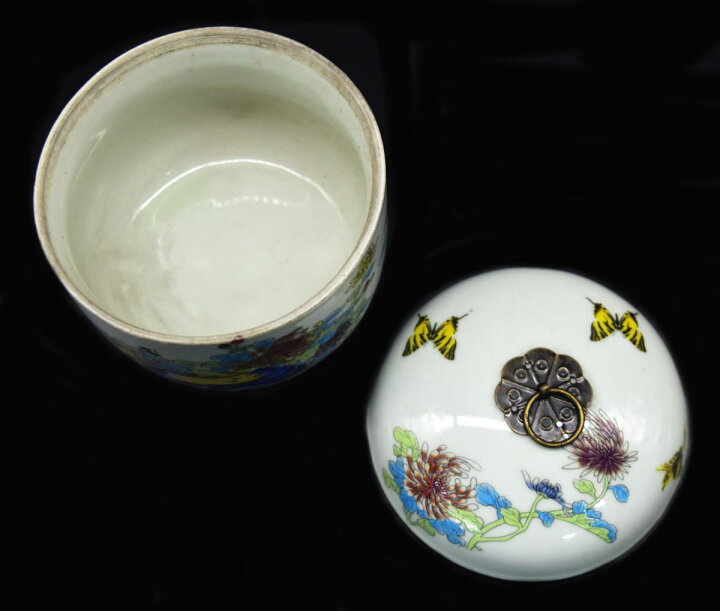 楽天市場】【送料無料】清代 粉彩小壷 小物入仏具 小物入れ 稀少 傷 