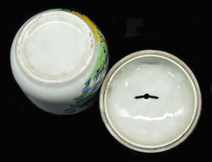 楽天市場】【送料無料】清代 粉彩小壷 小物入仏具 小物入れ 稀少 傷 