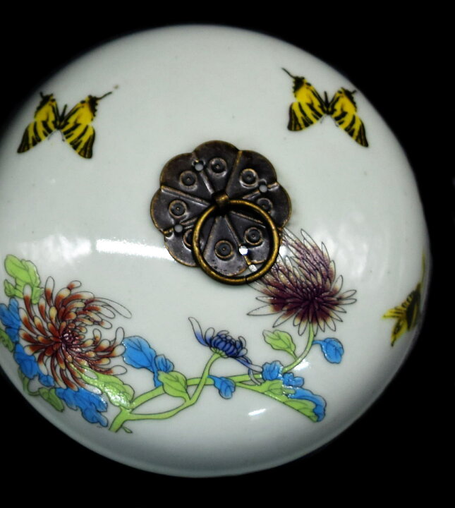 楽天市場】【送料無料】清代 粉彩小壷 小物入仏具 小物入れ 稀少 傷 