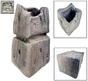 【送料無料】坂田甚内作 花器 高さ約25.7cmウブ品 入手困難 日本骨董古美術 コレクション文化財収集茶道具 (茶道家旧蔵)威龍彩雲通販