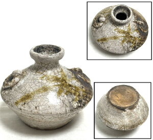 【送料無料】中国 双耳古壺 小壷一輪生 時代物 古美術ウブ品 入手困難 骨董 (旧家蔵出し) 威龍彩雲通販