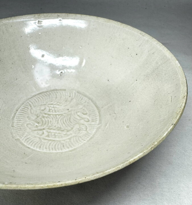 楽天市場】【送料無料】宋時代 影青釉 刻双魚草紋碗青白磁器 歴史唐物 