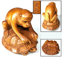 楽天市場】亀 木彫り（アート・美術品・骨董品・民芸品｜ホビー）の通販