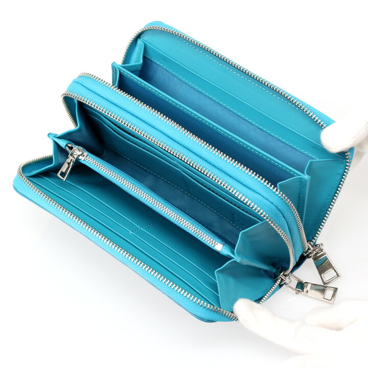 楽天市場】エイ革 長財布 ダブルラウンドファスナー スティングレイ  