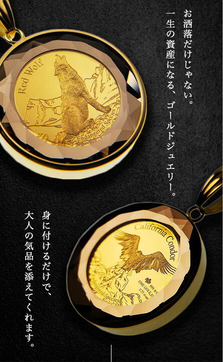 楽天市場】コインペンダント コイン ペンダント k18 トップ 18k 18金 