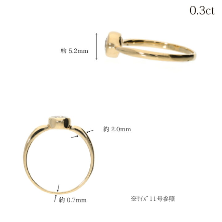 楽天市場】ダイヤモンド ダイヤモンドリング リング ベゼル フクリン 