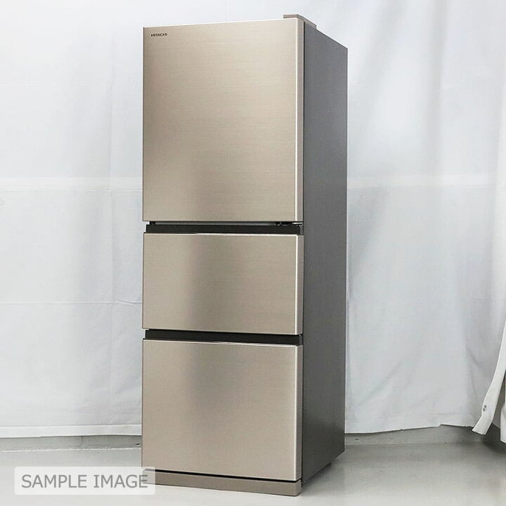 楽天市場】【中古/屋内搬入付き】日立 冷蔵庫 3ドア 265L R-27RV-N 