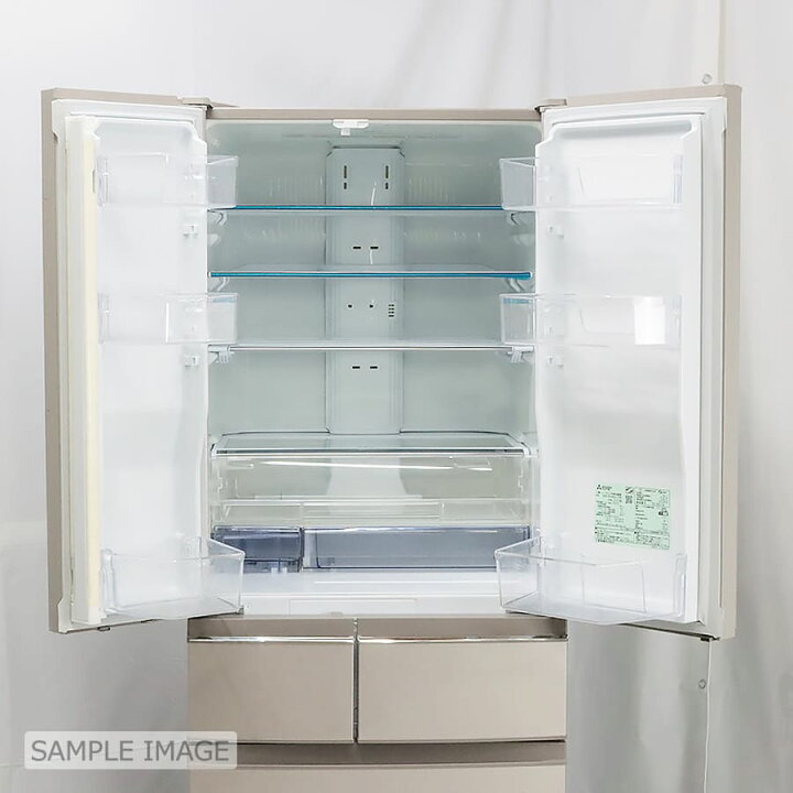 楽天市場】【中古/屋内搬入付き】三菱電機 冷蔵庫 フレンチ6ドア 461L  