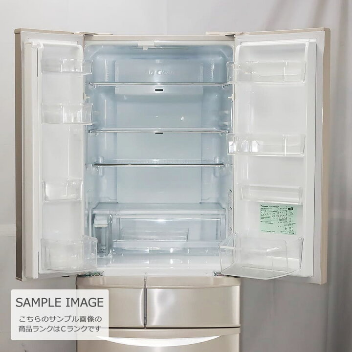 楽天市場】【中古/屋内搬入付き】パナソニック 冷蔵庫 フレンチ6ドア 