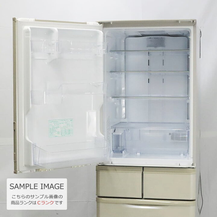 楽天市場】【中古/屋内搬入付き】シャープ 冷蔵庫 5ドア 412L SJ-W411E 