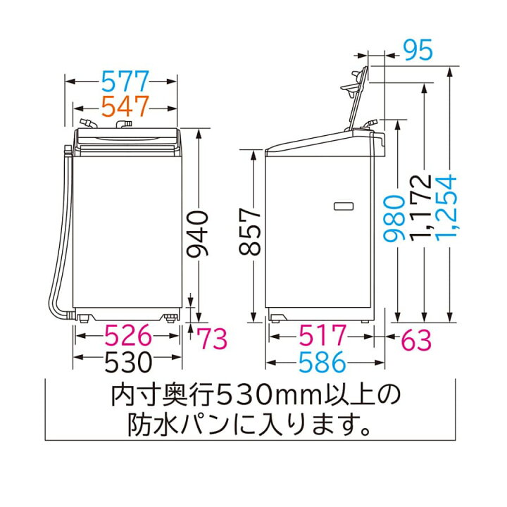 楽天市場】【中古/搬入付き/安心1年保証】 日立 HITACHI 洗濯機 BW 