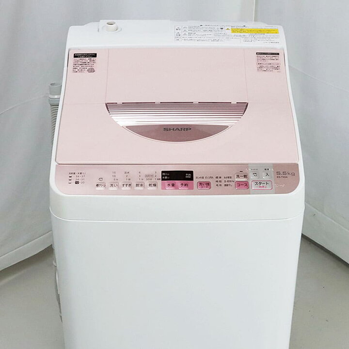 楽天市場】【中古/屋内搬入付き】SHARP 洗濯乾燥機 洗濯5.5kg/乾燥3.5  