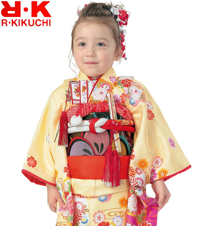 楽天市場】七五三 753 着物 3歳 女の子 着物フルセット RK リョウコ 