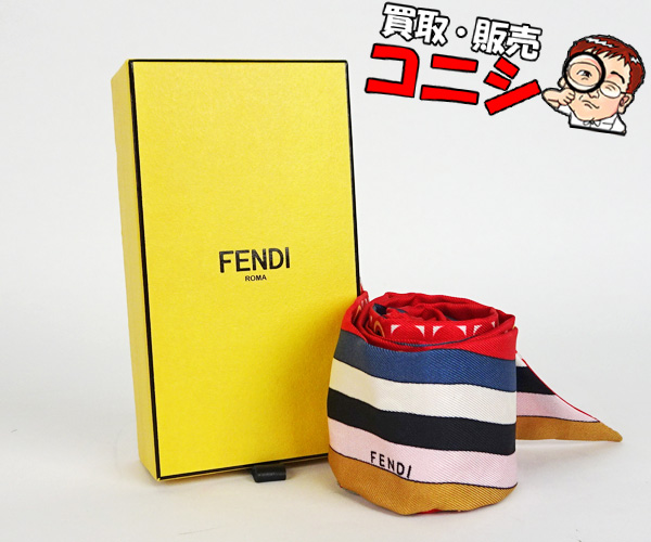 本店 新品 FENDI フェンディ スカーフ ラッピー 箱 袋付き nuseluj.com