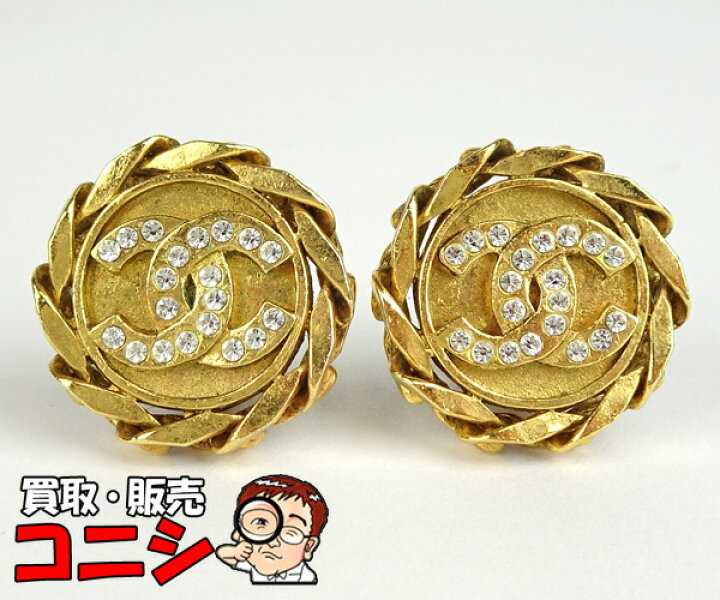 楽天市場】【神戸の質屋】【CHANEL/シャネル】イヤリング ココマーク 