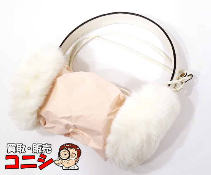 楽天市場】【質コニシ】【GUCCI/グッチ】耳当て イヤーマフ 白 