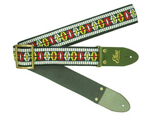 M^[Xgbv Elara Straps Funny Lips Hunter Green Ultrasuede [!]