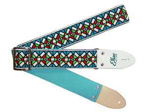 �M�^�[�X�g���b�v Elara Straps Stained Glass Pacific Blue(White) Ultrasuede [��������!]