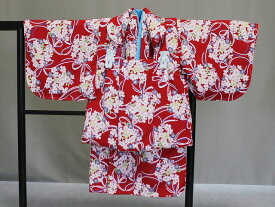 日本製手縫いの一ツ身　Z0003-01　送料無料　ベビー用着物と被布コート　当店オリジナル着物と被布