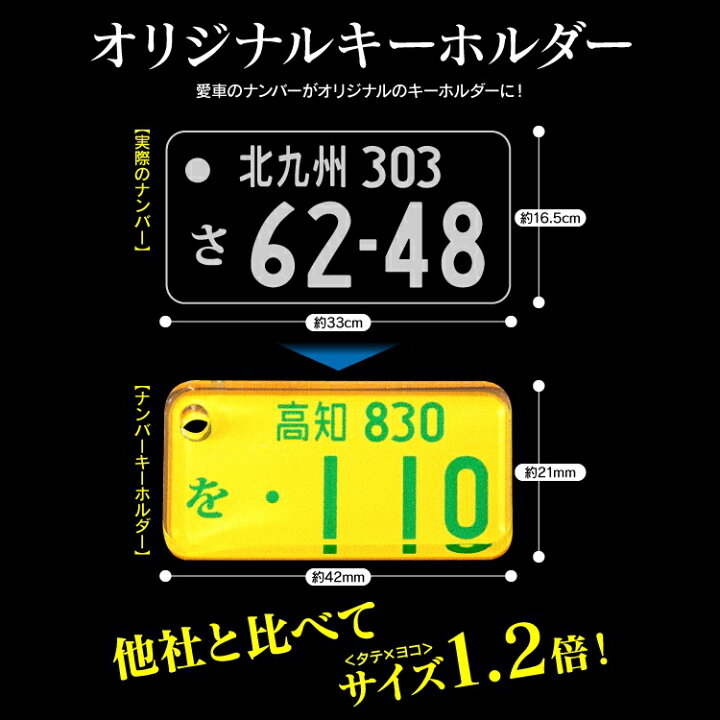 楽天市場】キーホルダー レディース かわいい おしゃれ ナンバープレート メンズ パーツ 車 バイク ホンダ トヨタ 日産 ダイハツ スズキ マツダ スバル 三菱 ナンバー スマートキー ストラップ リング 自動車 スマホ 鍵 オリジナル 作成 名入れ 【受注生産】【P ... 楽天市場】キーホルダー レディース かわいい おしゃれ ナンバープレート メンズ パーツ 車 バイク ホンダ トヨタ 日産 ダイハツ スズキ マツダ スバル 三菱 ナンバー スマートキー ストラップ リング 自動車 スマホ 鍵 オリジナル 作成 名入れ 【受注生産】【P ...