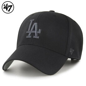 ’47 フォーティセブン FORTYSEVEN MVPキャップ 帽子 「Los Angeles Dodgers/ロサンゼルス・ドジャース」カラー：Black×Charcoal Logo MLB アメカジ ファッション メンズ レディース ぼうし ハット
