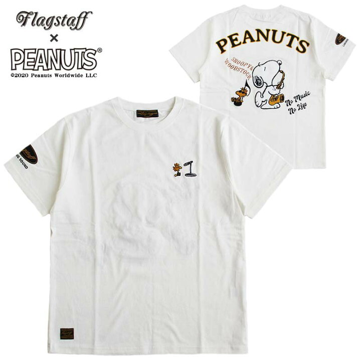 楽天市場】SNOOPY/スヌーピー 半袖Tシャツ FLAGSTAFF フラッグスタッフ  