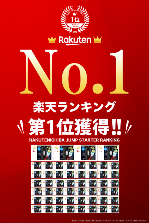 ジャンプ流 楽天市場】☆ジャンプスターター 20000mAh大容量 8.5Lガソリン