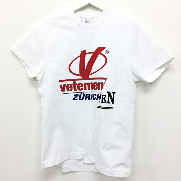 楽天市場】ヴェトモン VETEMENTS Cut UP Tshirt 再構築ロゴTシャツ S 