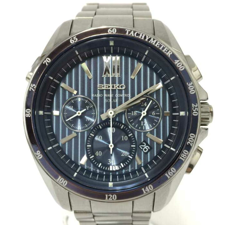 楽天市場】セイコー SEIKO ブライツ クロノグラフ ソーラー電波 腕時計 