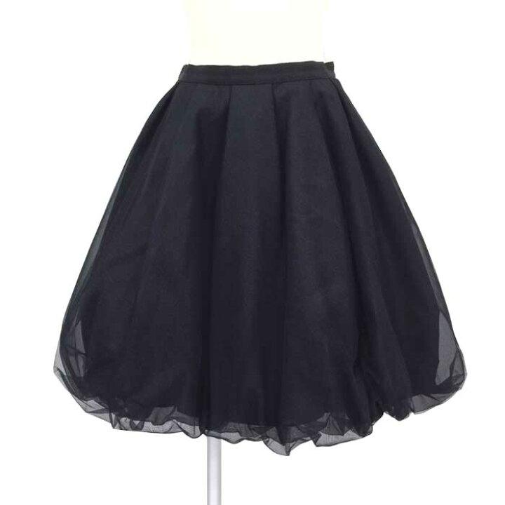 楽天市場】フォクシー FOXEY スカート Pudding 2019年 40328 ブラック  