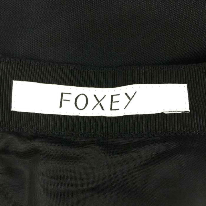 楽天市場】フォクシー FOXEY スカート Pudding 2019年 40328 ブラック  