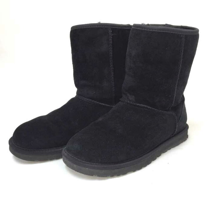楽天市場】アグ UGG ムートンブーツ スワロフスキー リボン 23cm 