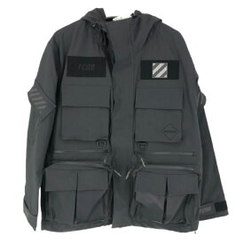 エフシーレアルブリストル F C Real Bristol 20AW UTILITY TOUR JACKET ユーティリティ ツアージャケット Lサイズ FCRB 202003 ブラック【中古】【新品同様】