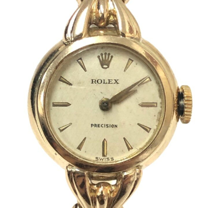 楽天市場】ロレックス ROLEX プレシジョン 金無垢 K9 B&S社 腕時計 手  