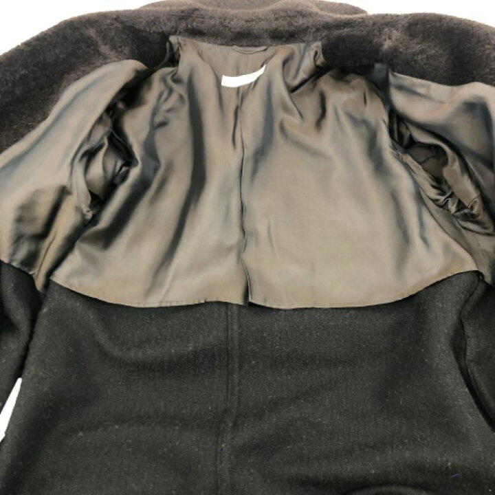 楽天市場】アニオナ AGNONA ロングコート アルパカコート 半裏 サイズ 