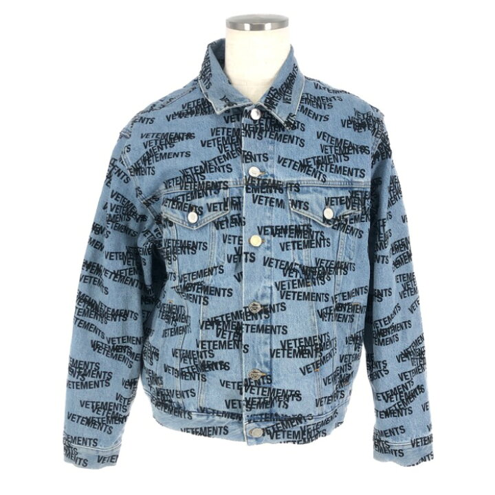 楽天市場】ヴェトモン VETEMENTS 2022SS スタンプロゴデニムジャケット  