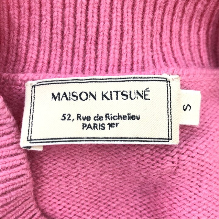 楽天市場】メゾンキツネ Maison Kitsune カシミヤ混 ニット プル 