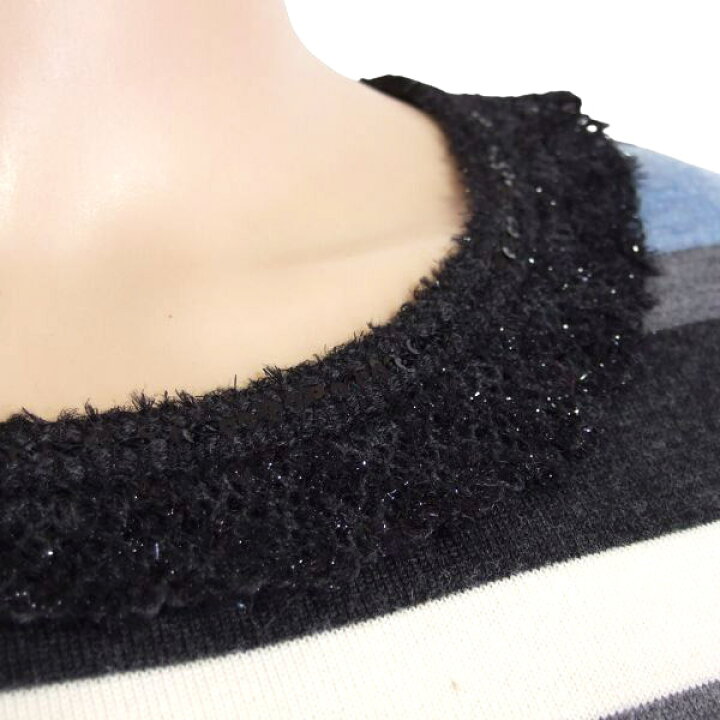 楽天市場】美品【中古】レリアン Leilian ニットチュニック チュニック 