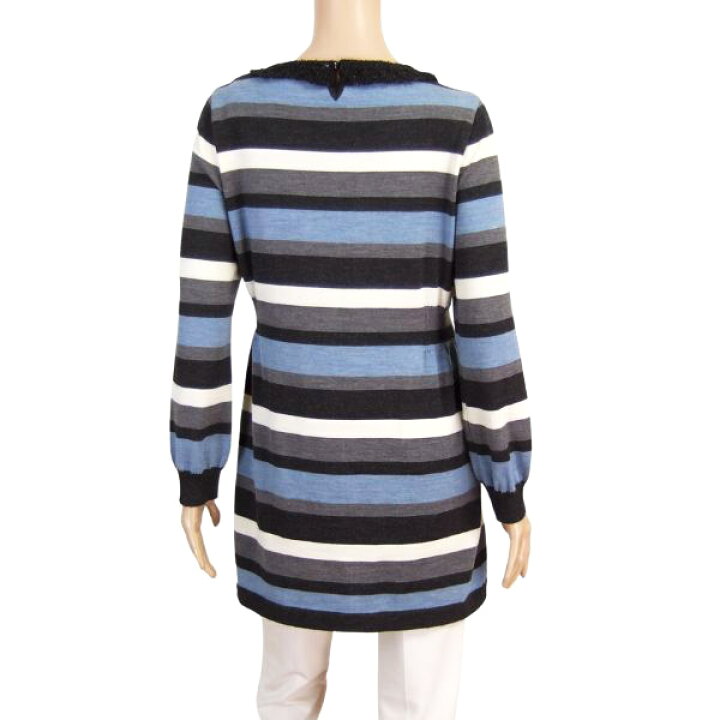 楽天市場】美品【中古】レリアン Leilian ニットチュニック チュニック 