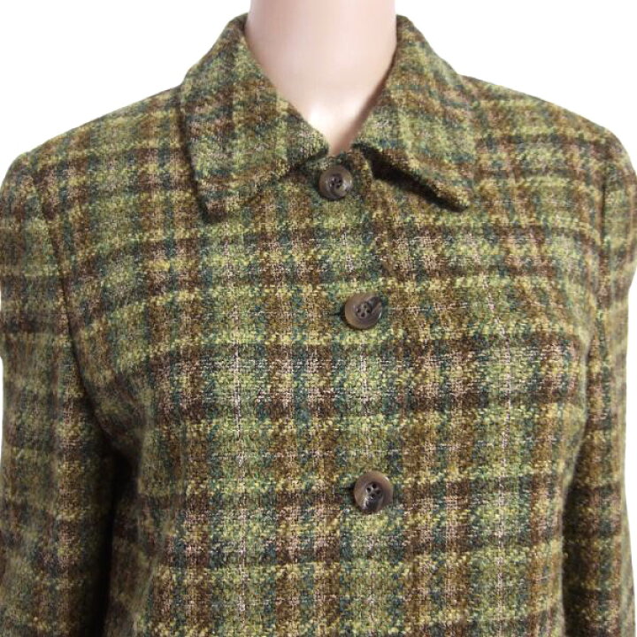 楽天市場】美品【中古】バンベール VINVERT ジャケット ステンカラー 