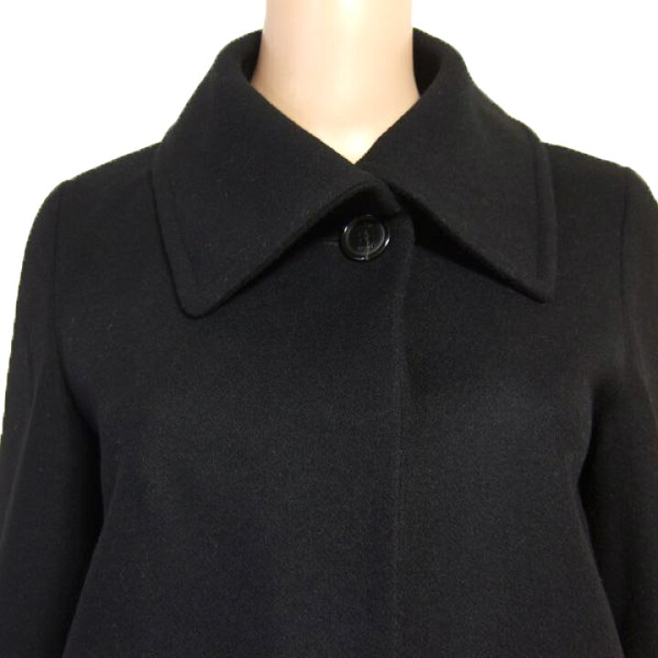 楽天市場】美品【中古】イネド INED ショートステンカラーコート 